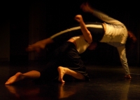 Contact Improv Dancers in Action