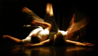 Contact Improv Dancers in Action